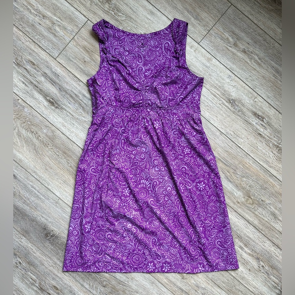 Athleta Nearly Knotical Sleeveless Dress Size 8